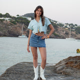 Lola-Bluse ★ blau