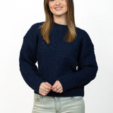 LISA CABLE KNIT ★ NAVY