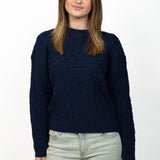 LISA CABLE KNIT ★ NAVY