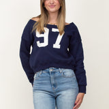 97 SWEATER ★ NAVY/WHITE