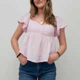 Loulou top ★ pink