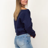 97 SWEATER ★ NAVY/WHITE