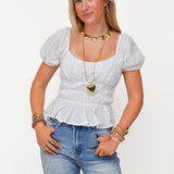 AYA TOP ★ WHITE