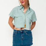 Lola-Bluse ★ blau