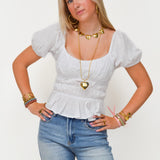 AYA TOP ★ WHITE