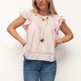 DAISY BLOUSE ★ BABY PINK