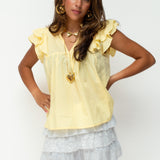 LIVIA BLOUSE ★ YELLOW