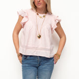 DAISY BLOUSE ★ BABY PINK