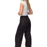 MID WAIST STRAIGHT LEG JEANS ★ DARK