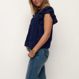 DAISY BLOUSE ★ NAVY