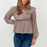 Luna blouse ★ taupe