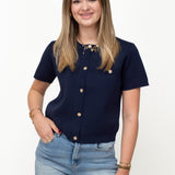 MARTHA KNIT ★ NAVY