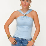 MAUD TOP ★ BABY BLUE