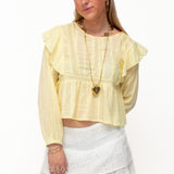 MADDY BLOUSE ★ YELLOW