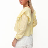 MADDY BLOUSE ★ YELLOW