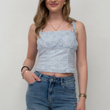 Gabi top ★ baby blue