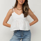 Marley top ★ white