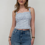 Gabi top ★ baby blue