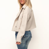 SHORT TRENCH ★ BEIGE