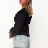 LUNA BLOUSE ★ BLACK