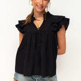 LIVIA BLOUSE ★ BLACK