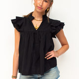 LIVIA BLOUSE ★ BLACK