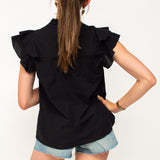 LIVIA BLOUSE ★ BLACK