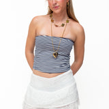 BASIC TUBE TOP ★ STRIPED NAVY