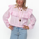 FLORINE BLOUSE ★ BABY PINK