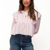 MADDY BLOUSE ★ BABY PINK
