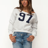 97 SWEATER ★ GREY/NAVY
