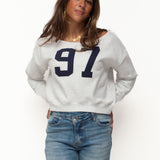 97 SWEATER ★ GREY/NAVY