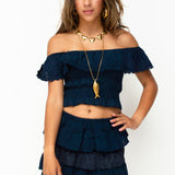 EMILY TOP ★ NAVY