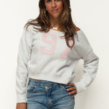 97 SWEATER ★ GREY/PINK