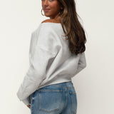 97 SWEATER ★ GREY/PINK