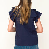 LIVIA BLOUSE ★ NAVY