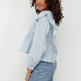 Maddy blouse ★ baby blue