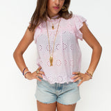 MIRA BLOUSE ★ BABY PINK