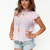 MIRA BLOUSE ★ BABY PINK