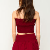 Jupe bordeaux ★