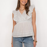 IVY BLOUSE ★ WHITE