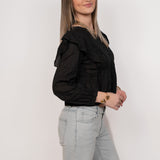 MADDY BLOUSE ★ BLACK