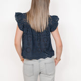 MIRA BLOUSE ★ NAVY