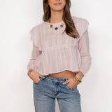 MADDY BLOUSE ★ BABY PINK
