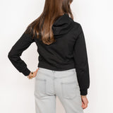 CROPPED HOODIE ★ BLACK