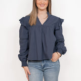 STOCKHOLM BLOUSE ★ NAVY