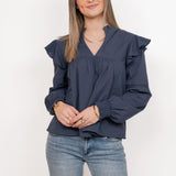 STOCKHOLM BLOUSE ★ NAVY