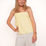 Freja top ★ yellow