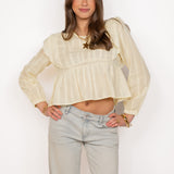 MADDY BLOUSE ★ YELLOW