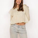 MADDY BLOUSE ★ YELLOW